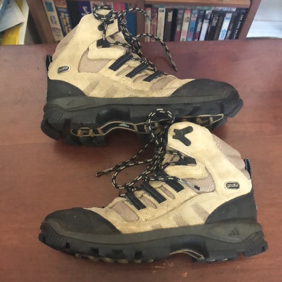 adidas Shoes Adidas Geofit Tan Black Suede Mid Hiking Boots Sz 6